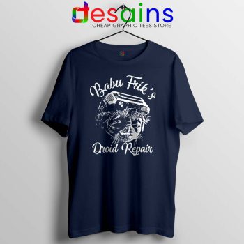 Babu Frik The Rise of Skywalker Navy Tshirt Star Wars Tee Shirts