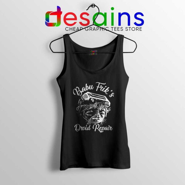 Babu Frik The Rise of Skywalker Tank Top Star Wars Tops Size S-3XL