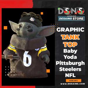 Baby Yoda Pittsburgh Steelers NFL Graphic Tank Top