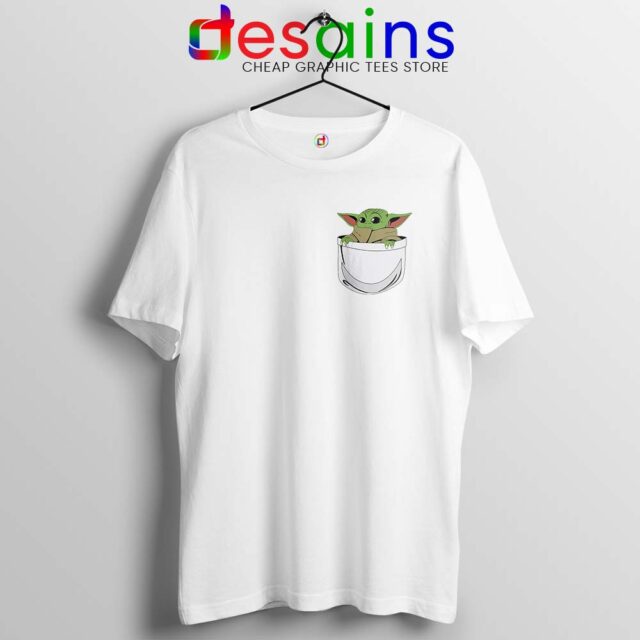 Baby Yoda in a Pocket Tshirt