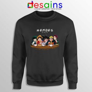 Best Anime Superheroes Sweatshirt Friends Manga Sweaters S-3XL