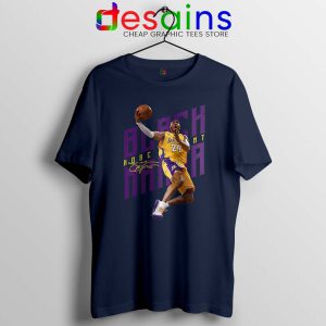 Best Dunks Black Mamba Tshirt Navy Kobe Bryant RIP NBA Tees