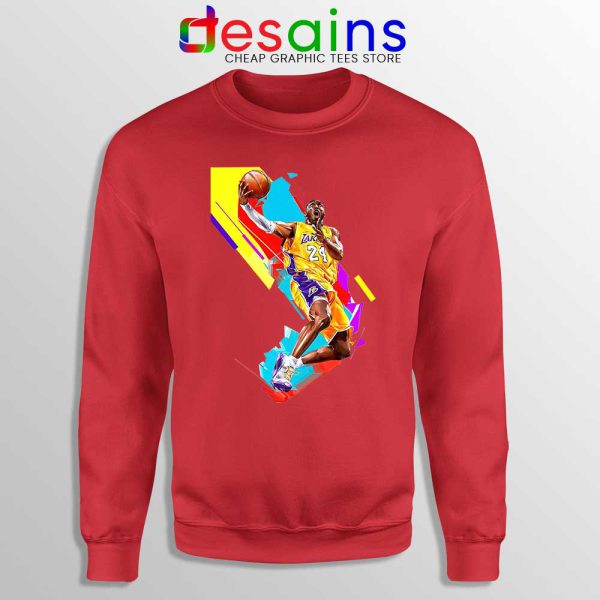 Best Player Bryant Dunk Red Sweatshirt RIP Kobe Bryant Merch