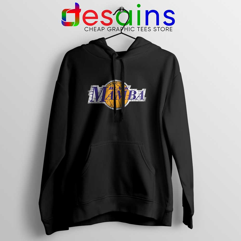 Black Mamba LA Lakers Hoodie RIP Kobe Bryant NBA Hoodies S-3XL