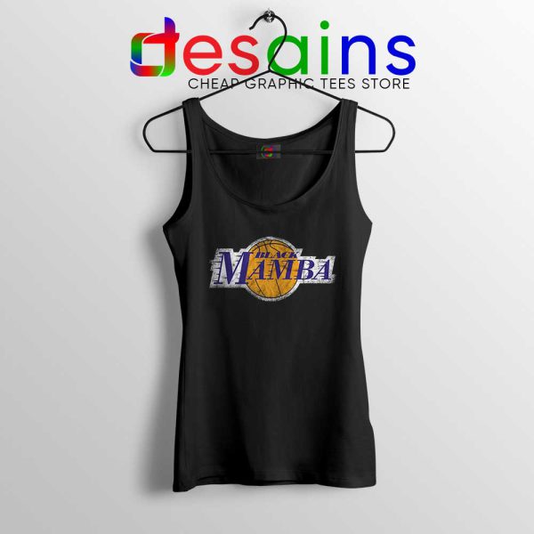 Black Mamba LA Lakers Tank Top RIP Kobe Bryant NBA Tops S-3XL