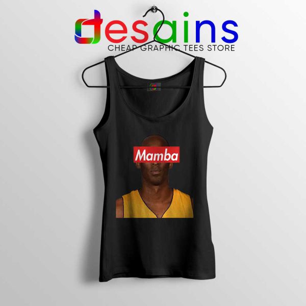 Black Mamba Supreme Black Tank Top RIP Kobe Bryant Tops S-3XL