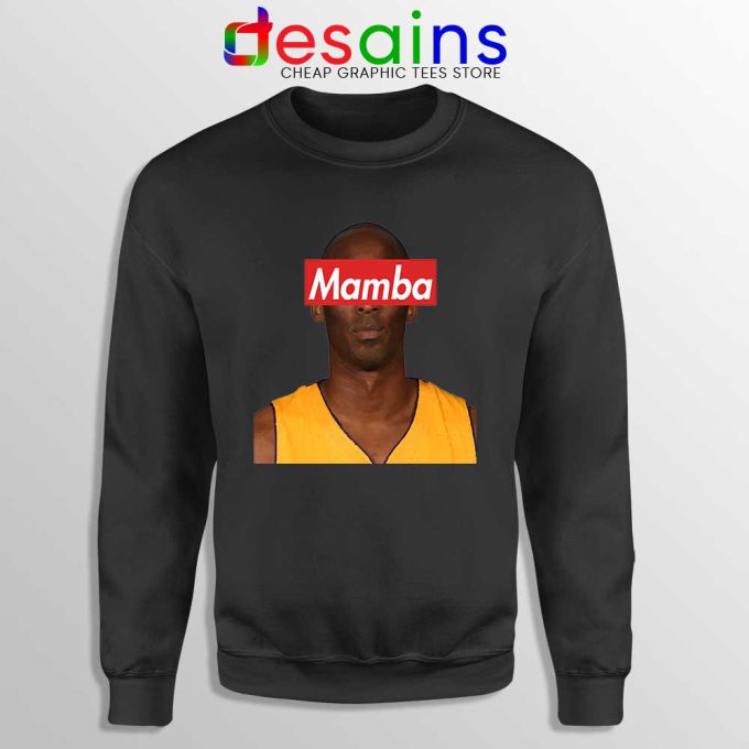 Black Mamba Supreme Black weatshirt RIP Kobe Bryant Sweaters