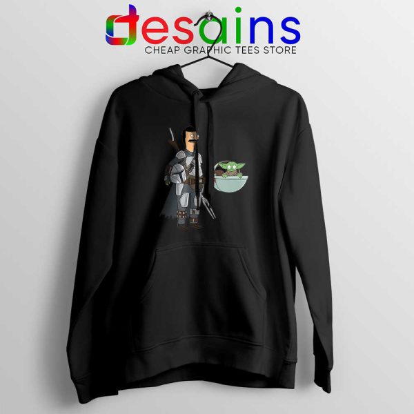 Bobs Burgers Boba Fett Black Hoodie Baby Yoda Hoodies