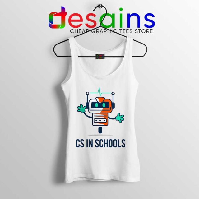 CS in Schools Robot Tank Top