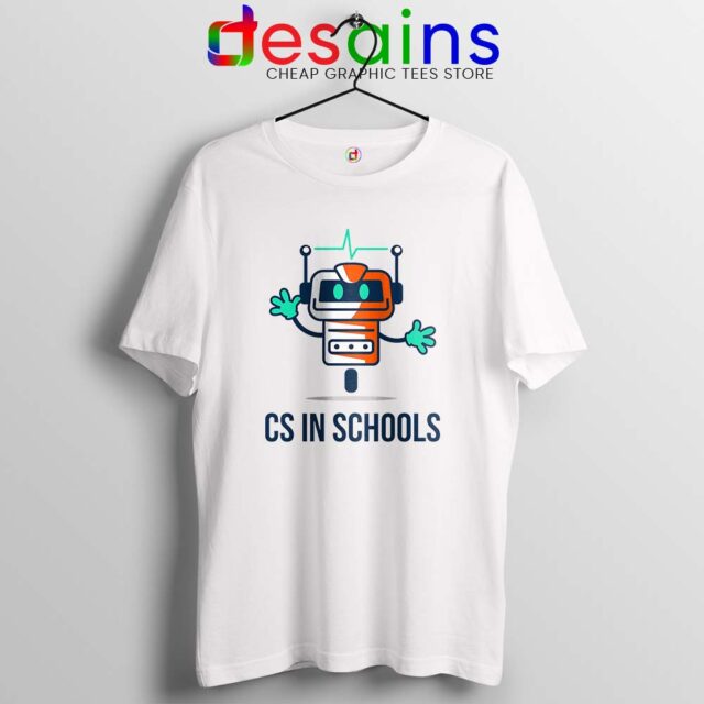 CS in Schools Robot Tshirt