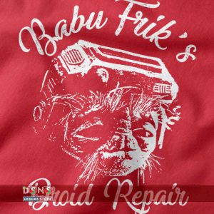 Cozy cotton-poly Star Wars sweatshirt featuring Babu Frik