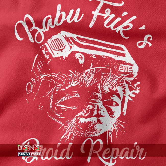Cozy cotton-poly Star Wars sweatshirt featuring Babu Frik