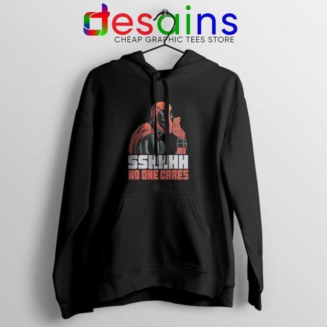 Deadpool No One Cares Hoodie