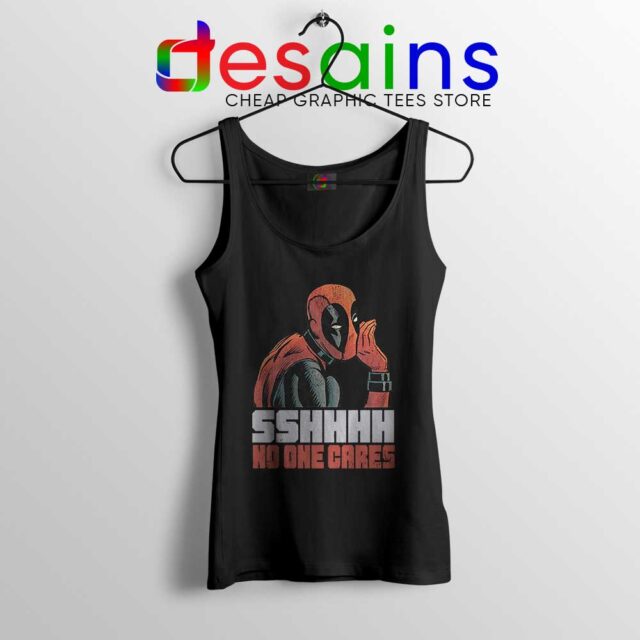 Deadpool No One Cares Tank Top