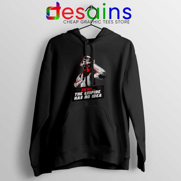 Deadpool Stormtrooper Helmet Black Hoodie Star Wars Funny Hoodies