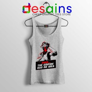 Deadpool Stormtrooper Helmet Sport Grey Tank Top Star Wars Funny