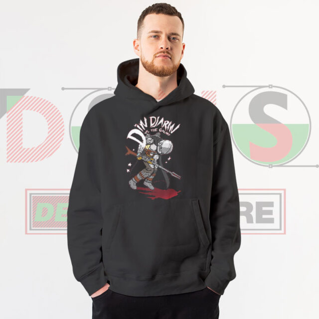 Din Djarin Vs The Galaxy Hoodie: A Mandalorian Mashup