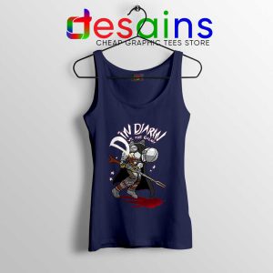 Din Djarin Vs The Galaxy Navy Tank Top Disney The Mandalorian Tops