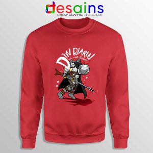 Din Djarin Vs The Galaxy Sweatshirt Disney The Mandalorian