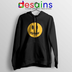 Drew Smile Face Black Hoodie Drew House Justin Hoodies