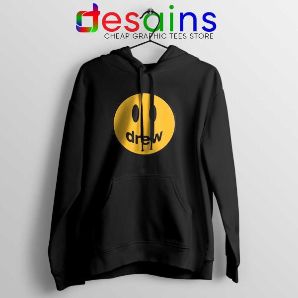 Drew Smile Face Black Hoodie Drew House Justin Hoodies