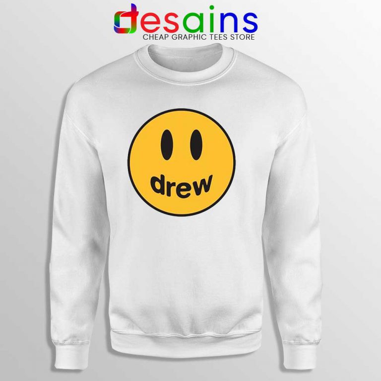 white drew sweatshirt