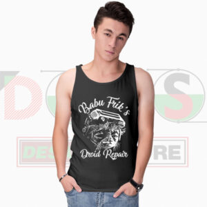Droid Repair Crew Sketch Art Tank Top - Star Wars Merch