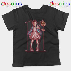 Eleven Character Black Kids Tshirt Stranger Things Netflix Youth