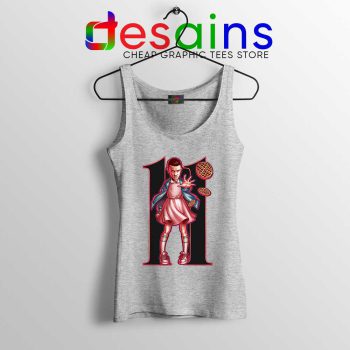 Eleven Character Tank Top Stranger Things Netflix Tops S-3XL