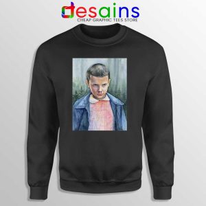 Eleven Stranger Things Blood Black Sweatshirt Stranger Things Merch