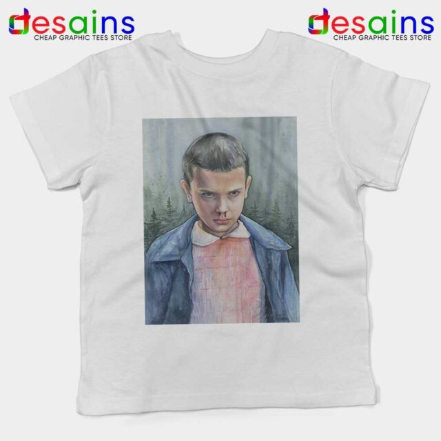 Eleven Stranger Things Blood Kids Tshirt