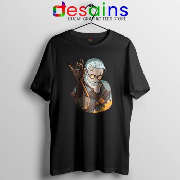 Geralt Witcher Salt Bae Black Tshirt The Witcher Salt Bae Tee Shirts