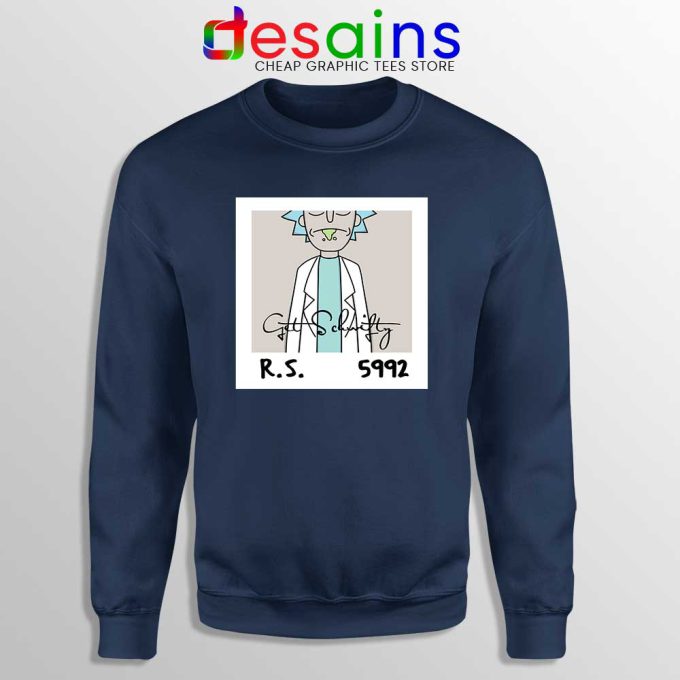 Get Schwifty 1989 Taylor Swift Navy Sweatshirt Rick and Morty Sweater