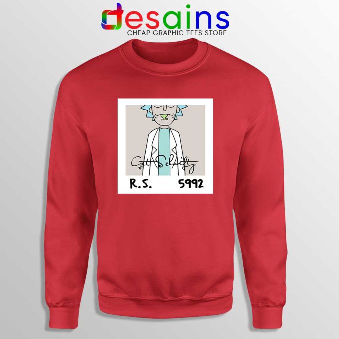Get Schwifty 1989 Taylor Swift Red Sweatshirt Rick and Morty Sweater
