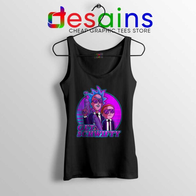Get Schwifty Men in Black Tank Top
