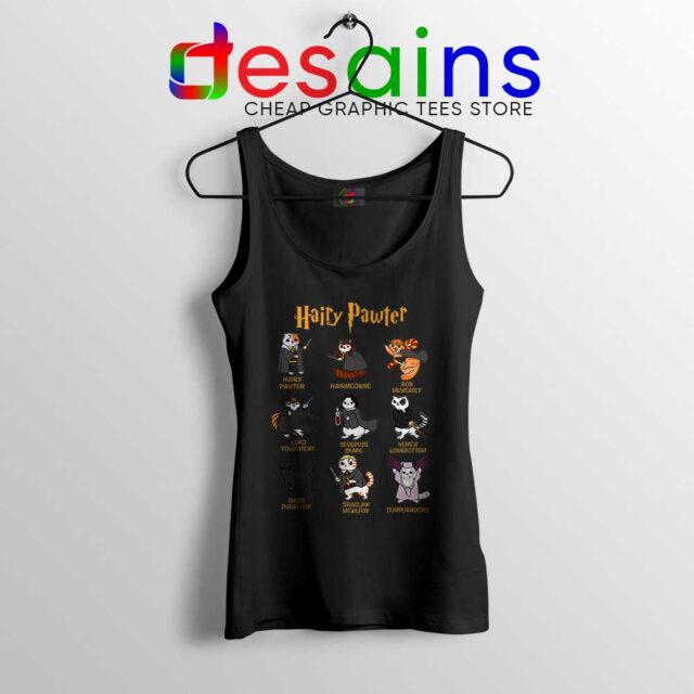 Hairy Pawter For Cat Lovers Tank Top