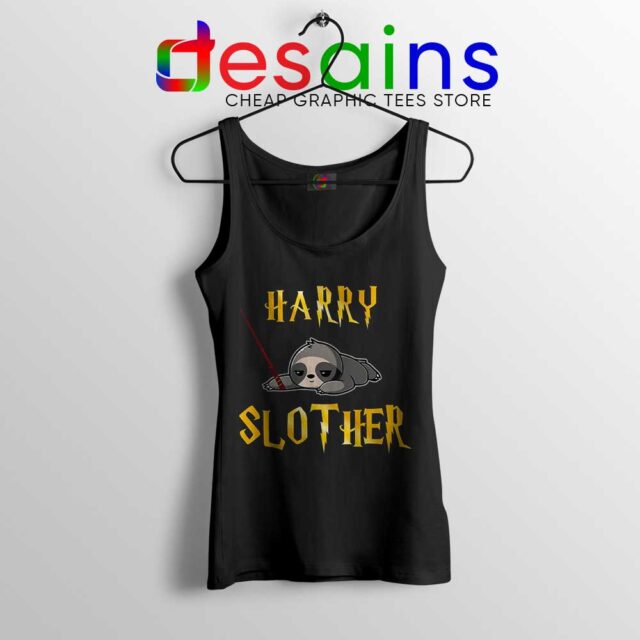 Lazy Harry Slother Funny Sloth Tank Top