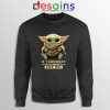 Its Dangerous To Go Alone Sweatshirt Baby Yoda Sweater S-3XL