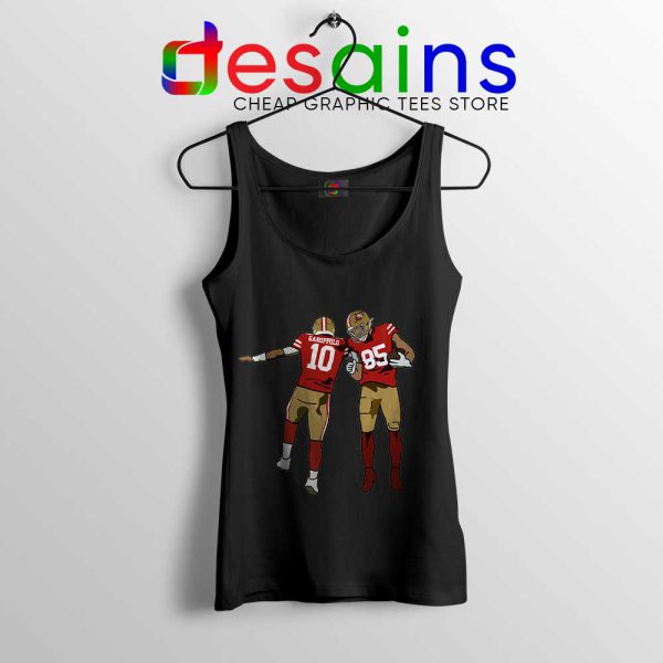 Jimmy Garoppolo x George Kittle Black Tank Top San Francisco 49ers