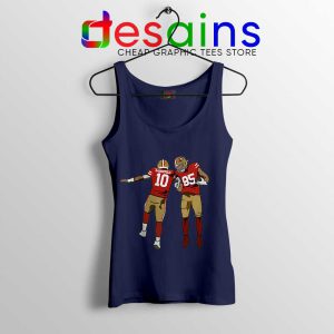 Jimmy Garoppolo x George Kittle Navy Tank Top San Francisco 49ers