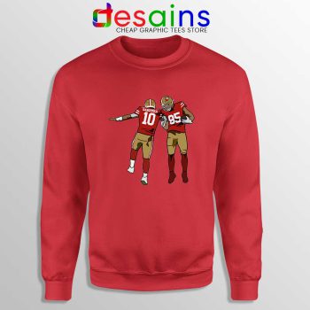 Jimmy Garoppolo x George Kittle Sweatshirt San Francisco 49ers Sweater