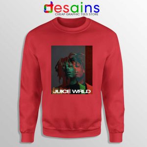 Juice Wrld 999 Fan Art Red Sweatshirt Juice Wrld RIP Sweater