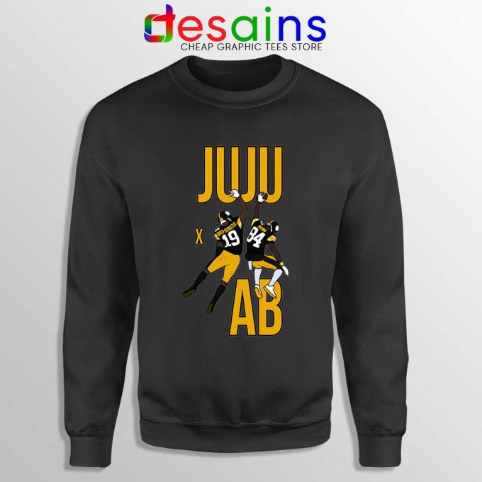 Juju Smith and Antonio Brown Sweatshirt Pittsburgh Steelers Sweater