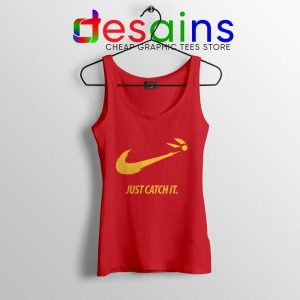 Just Catch It Red Tank Top Catch Harry Potter Tops