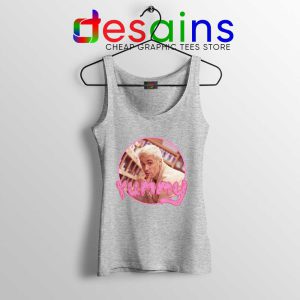 Justin Bieber Yummy Sport Grey Tank Top Merch Yummy Song Tops