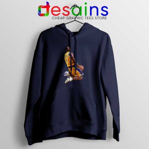 Kobe Bryant Best Dunks Navy Hoodie Kobe Bryant RIP Hoodies