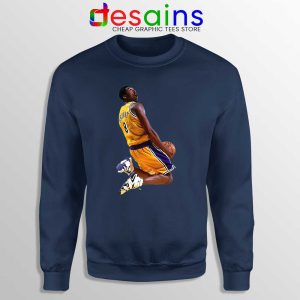 Kobe Bryant Best Dunks Navy Sweatshirt Kobe Bryant RIP Sweaters