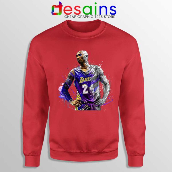 Kobe Bryant La Lakers Red Sweatshirt Navy Kobe Bryant Merch