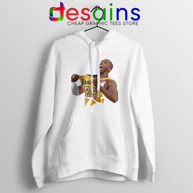 Kobe Bryant Lakers Jersey Art Hoodie