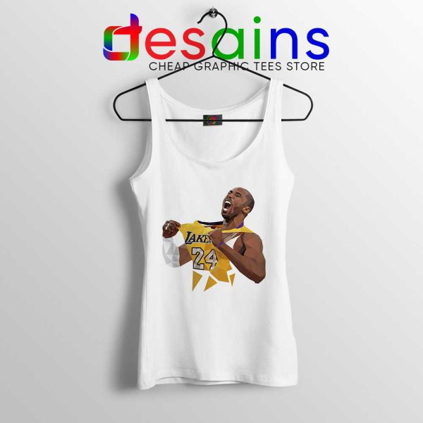 Kobe Bryant Lakers Jersey Art Tank Top Kobe Bryant RIP Tops S-3XL